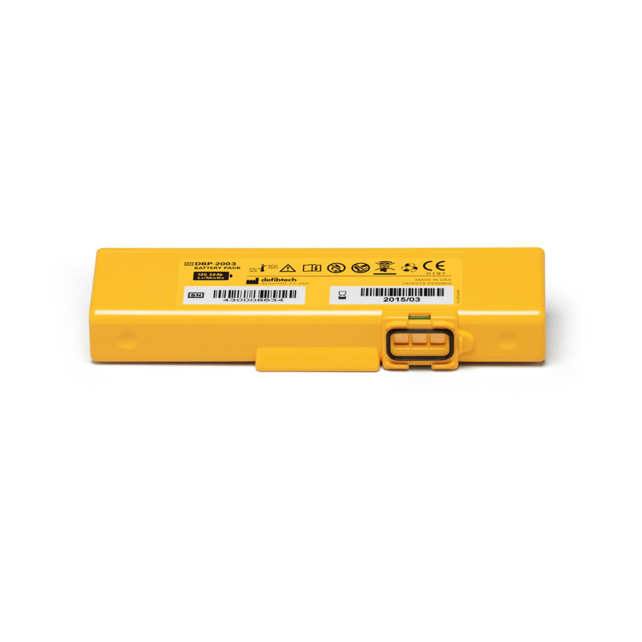 Bateria do defibrylatora AED Defibtech Lifeline View