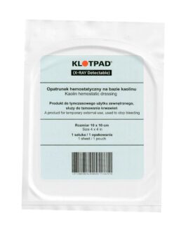 Opatrunek hemostatyczny KLOTPAD 10 x 10 cm