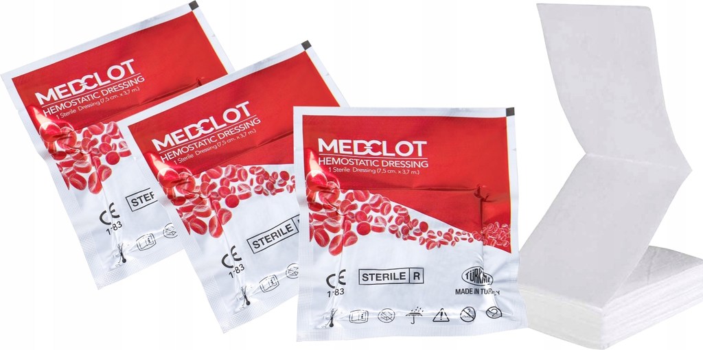 Opatrunek hemostatyczny Medclot 7,5cm x 370cm