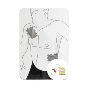 Zestaw szkoleniowy do defibrylatora AED Philips HeartStart FRx – mata i elektrody