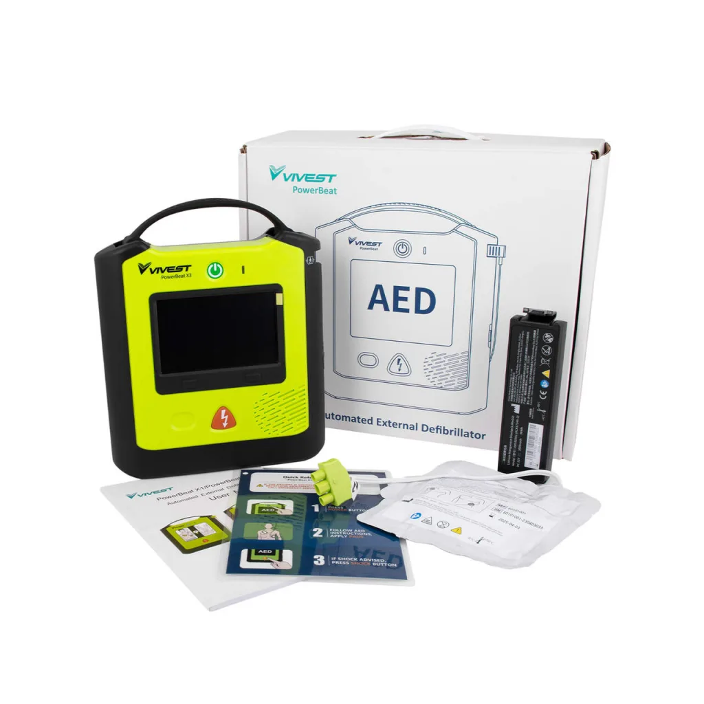 Defibrylator AED Vivest PowerBeat X3
