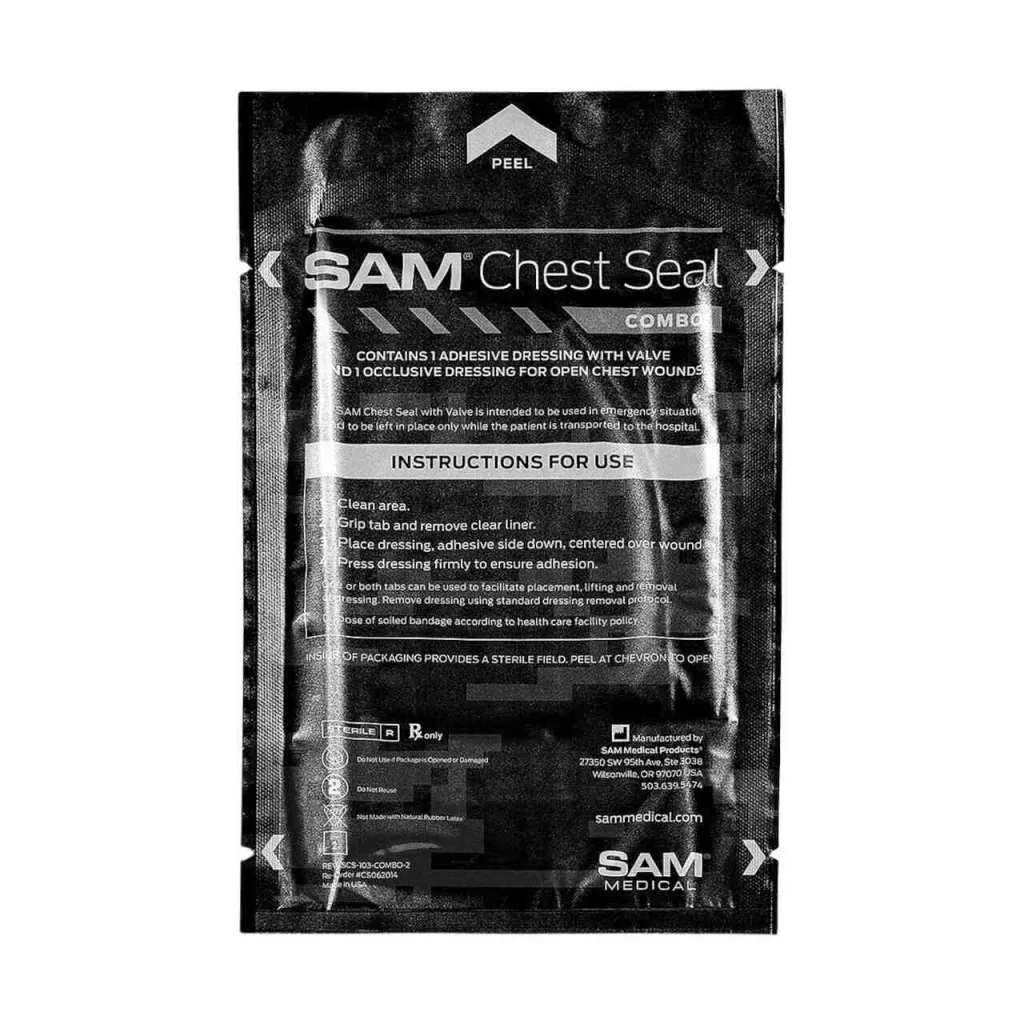 SAM Chest Seal Combo - zestaw opatrunków