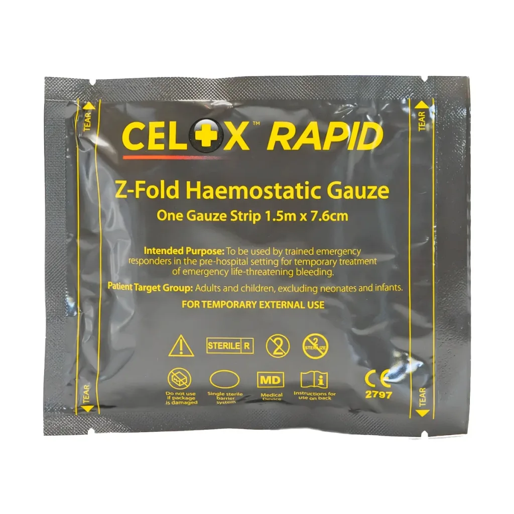 Celox Rapid - Opatrunek hemostatyczny