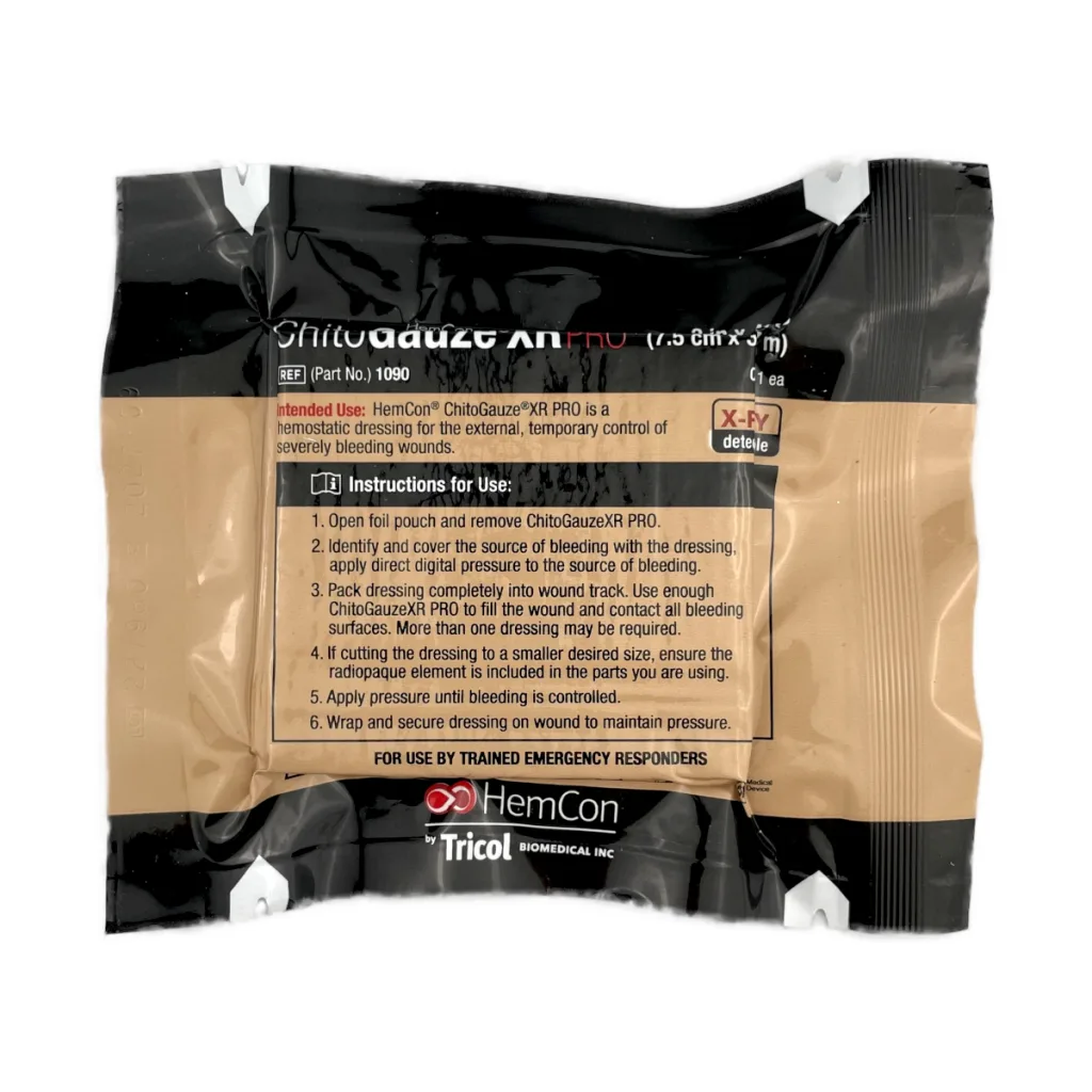 ChitoGauze® XR Pro HemCon - Opatrunek hemostatyczny