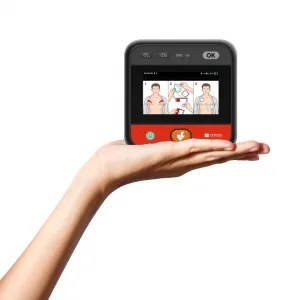 Defibrylator AED Primedic myPAD z ekranem LCD