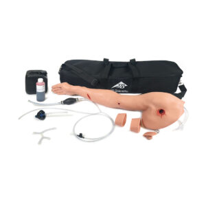 Trenażer ramienia do nauki tamowania krwotoków