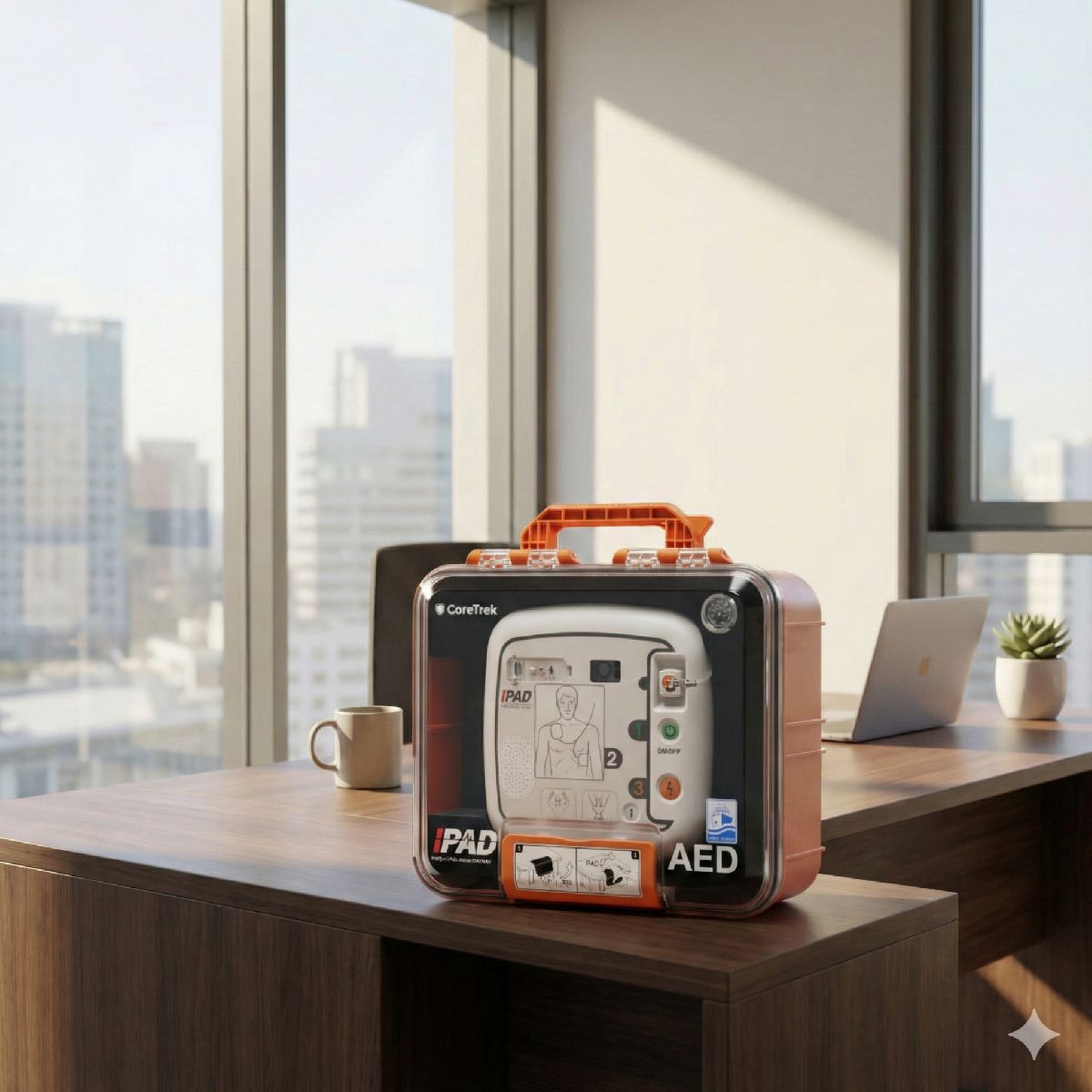 iPAD SP1 CoreTrek - Zestaw AED z Profesjonalną Walizką Ochronną IP66 - obrazek 8