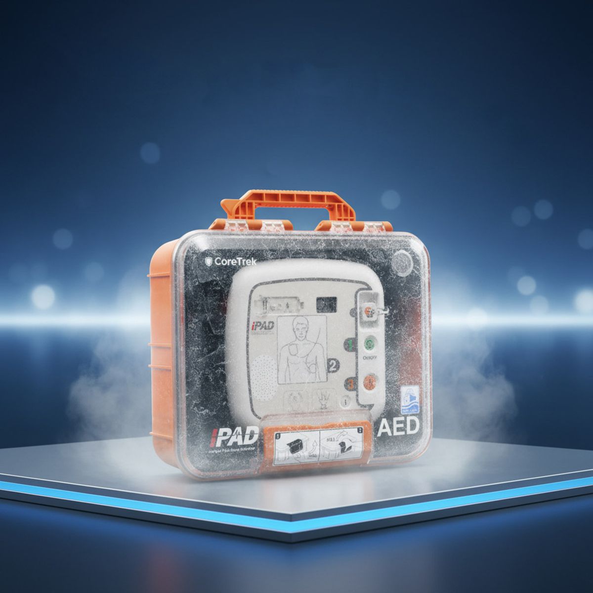 iPAD SP1 CoreTrek - Zestaw AED z Profesjonalną Walizką Ochronną IP66 - obrazek 5