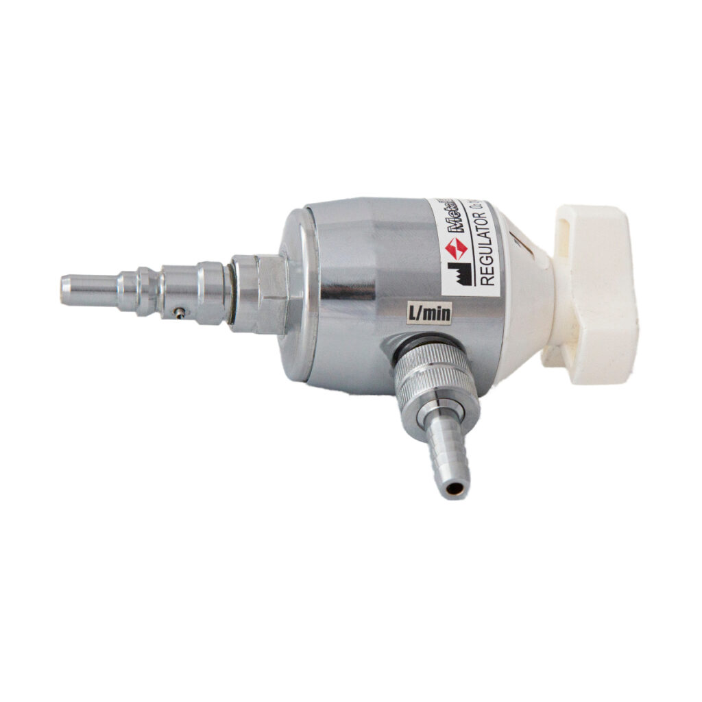Dozownik / regulator tlenowy z króćcem - (R100)