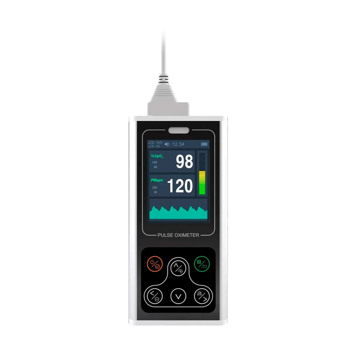 Pulsoksymetr Contec CMS60D1 z 3 czujnikami - obrazek 2