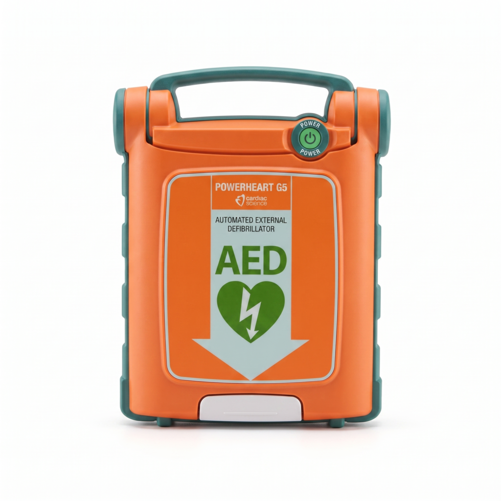 Defibrylator AED Cardiac Science Powerheart G5 Semi-Auto bez ICPR (PL+EN)