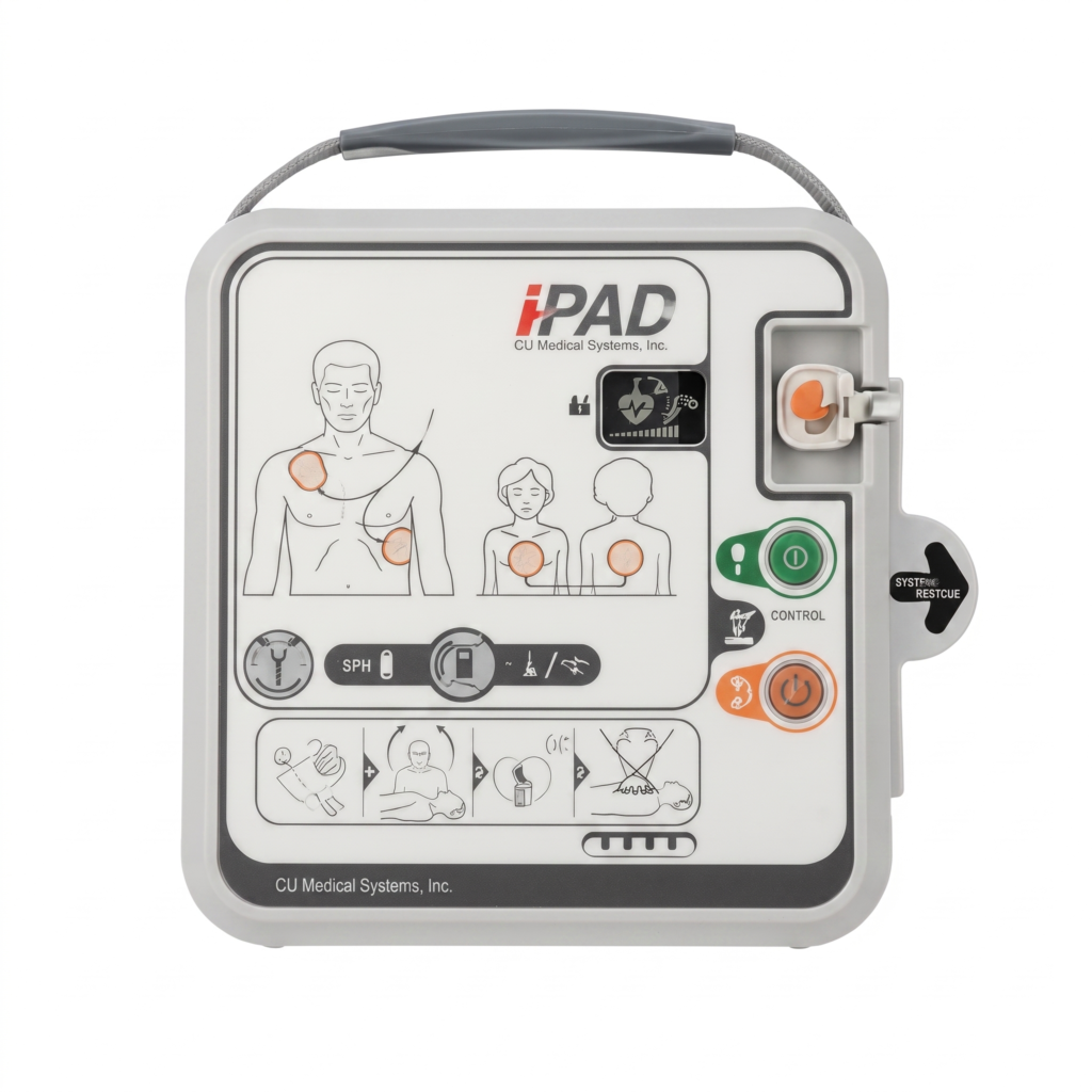 Defibrylator AED CU Medical iPAD SPR (polautomatyczny)