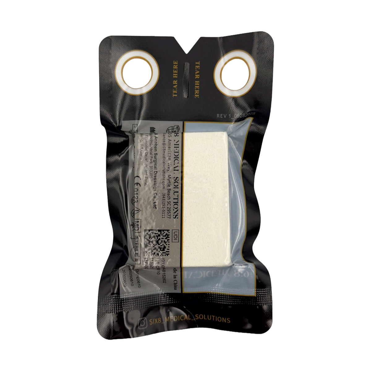 Gaza taktyczna skompresowana Compact Z-Fold Gauze - obrazek 2