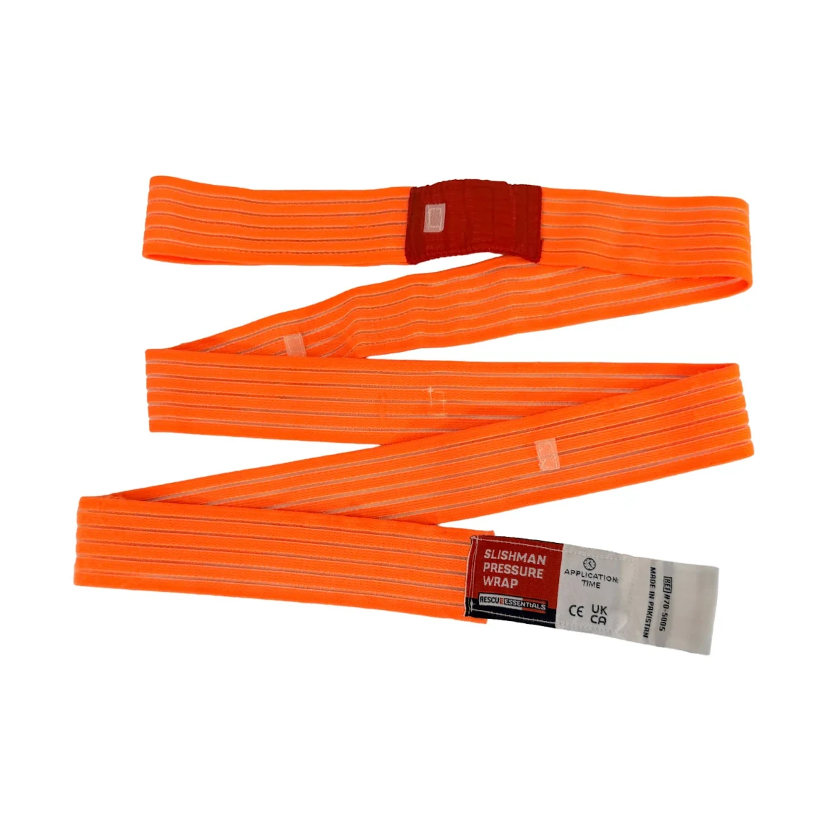 Opaska uciskowa Slishman Pressure Wrap - pomarańczowa