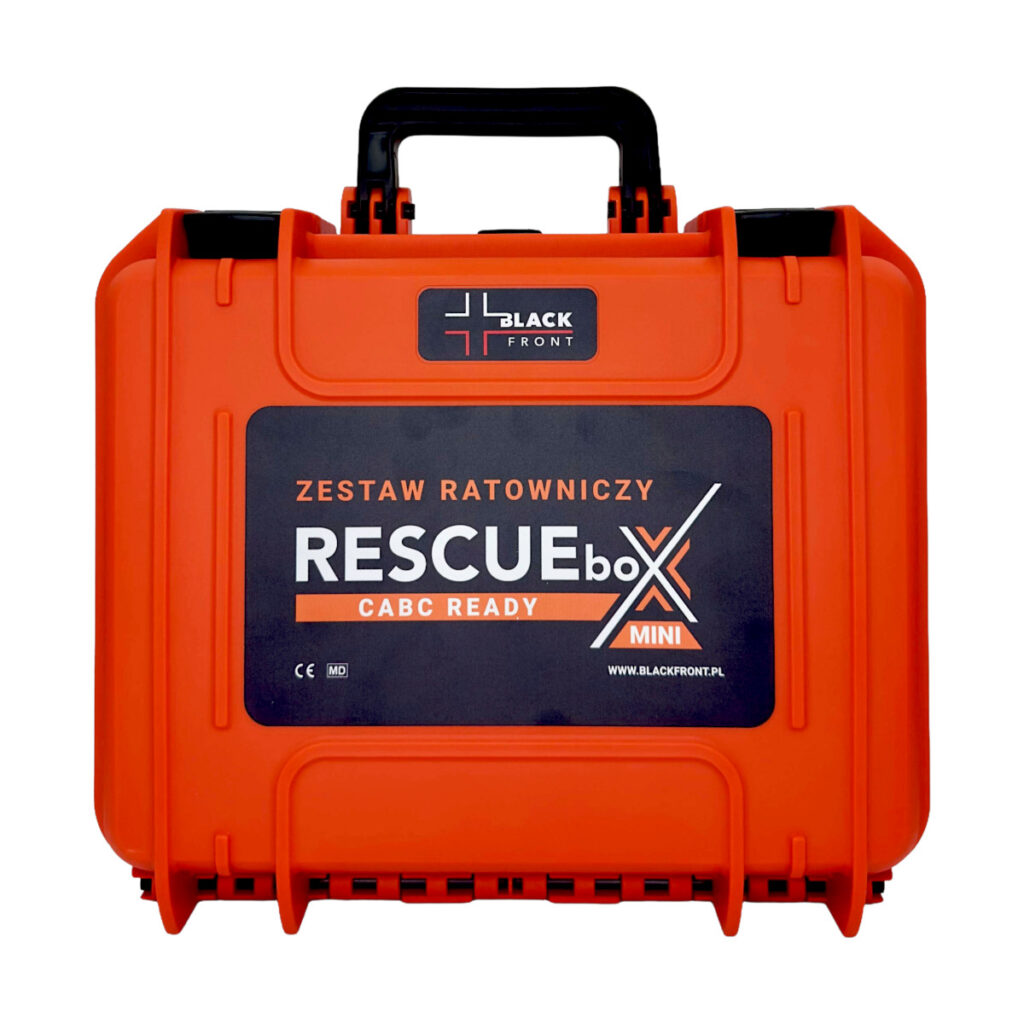 Walizkowy zestaw ratowniczy RESCUEbox MINI - CABC READY