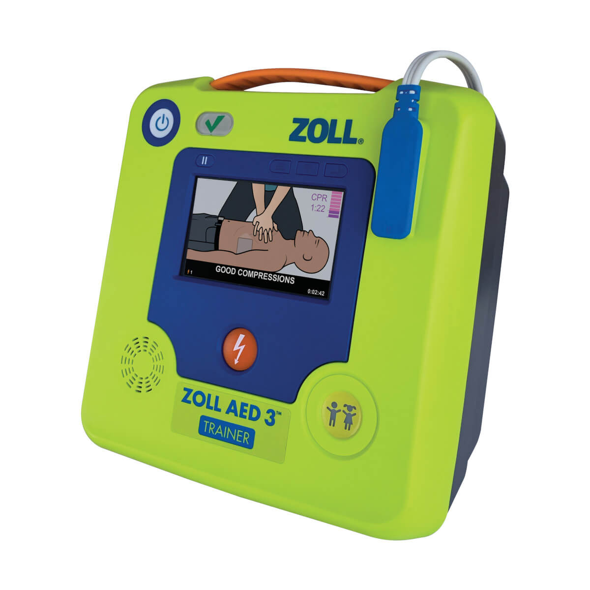 Defibrylator szkoleniowy ZOLL AED 3 Trainer - widok z przodu