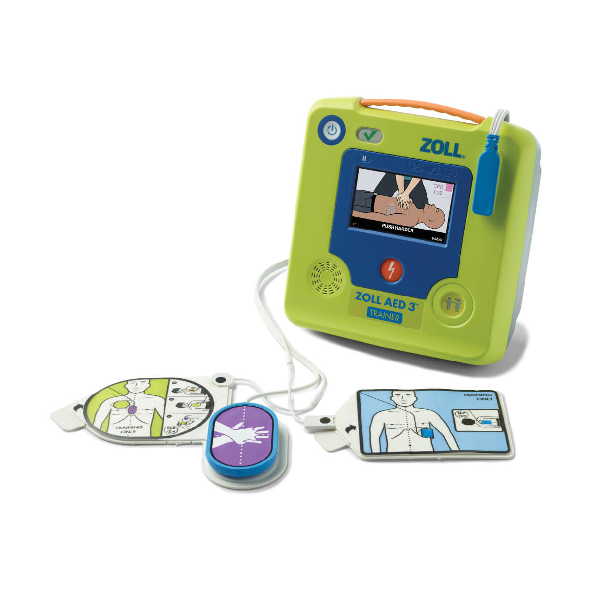 Defibrylator szkoleniowy ZOLL AED 3 Trainer - dotykowy ekran LCD