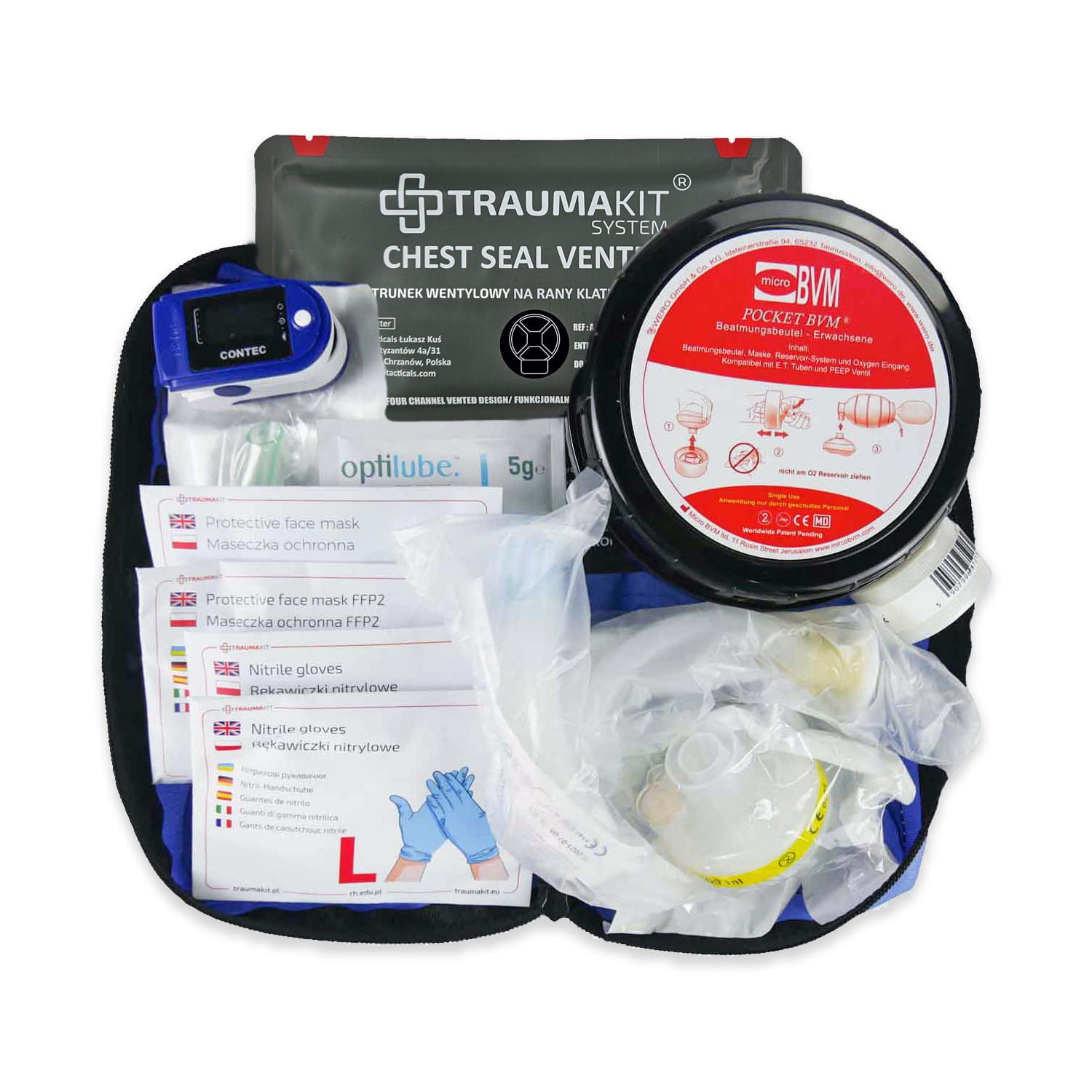 TRAUMA KIT Apteczka Modułowa (D) - Drogi Oddechowe