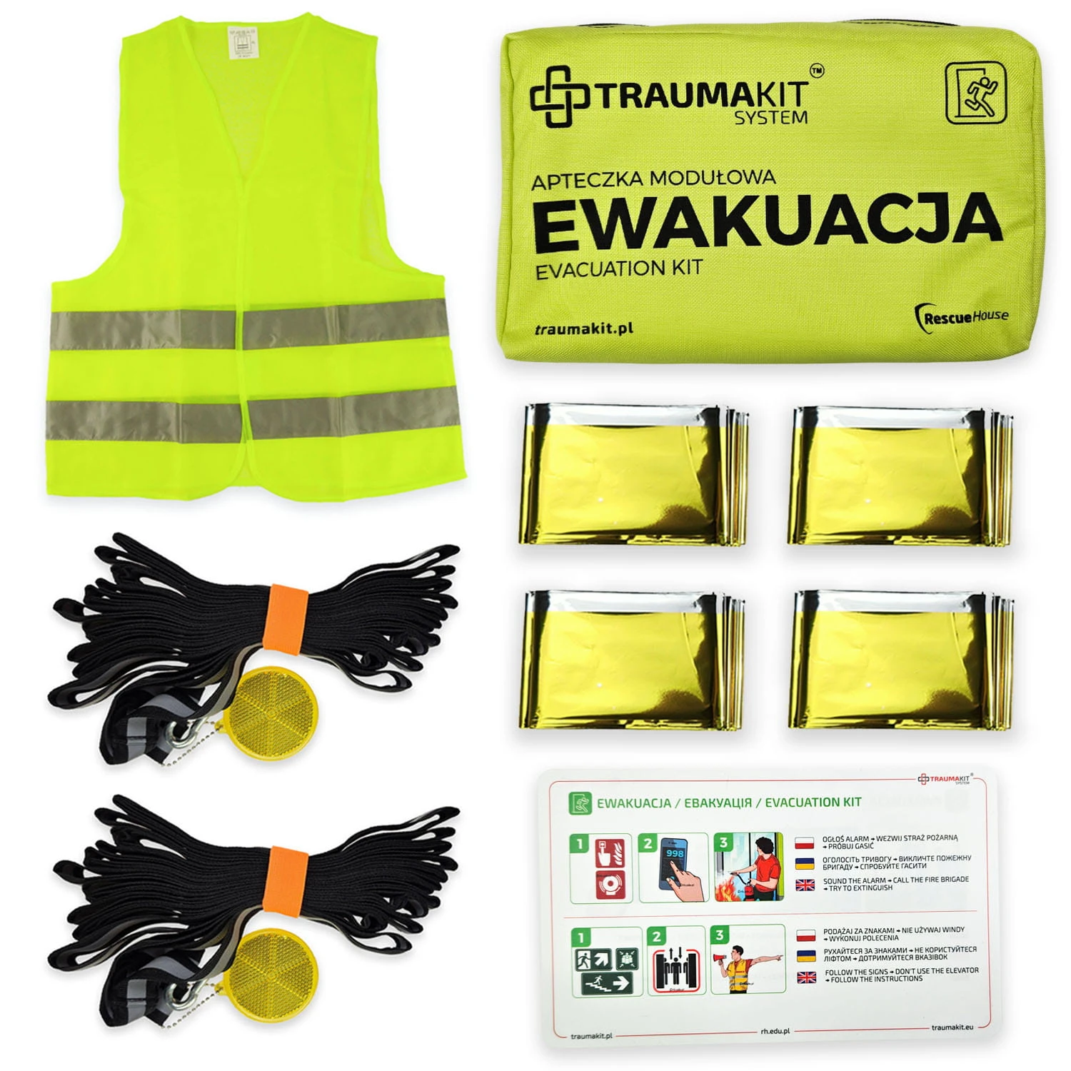 TRAUMA KIT Apteczka Modułowa (E) - Ewakuacja