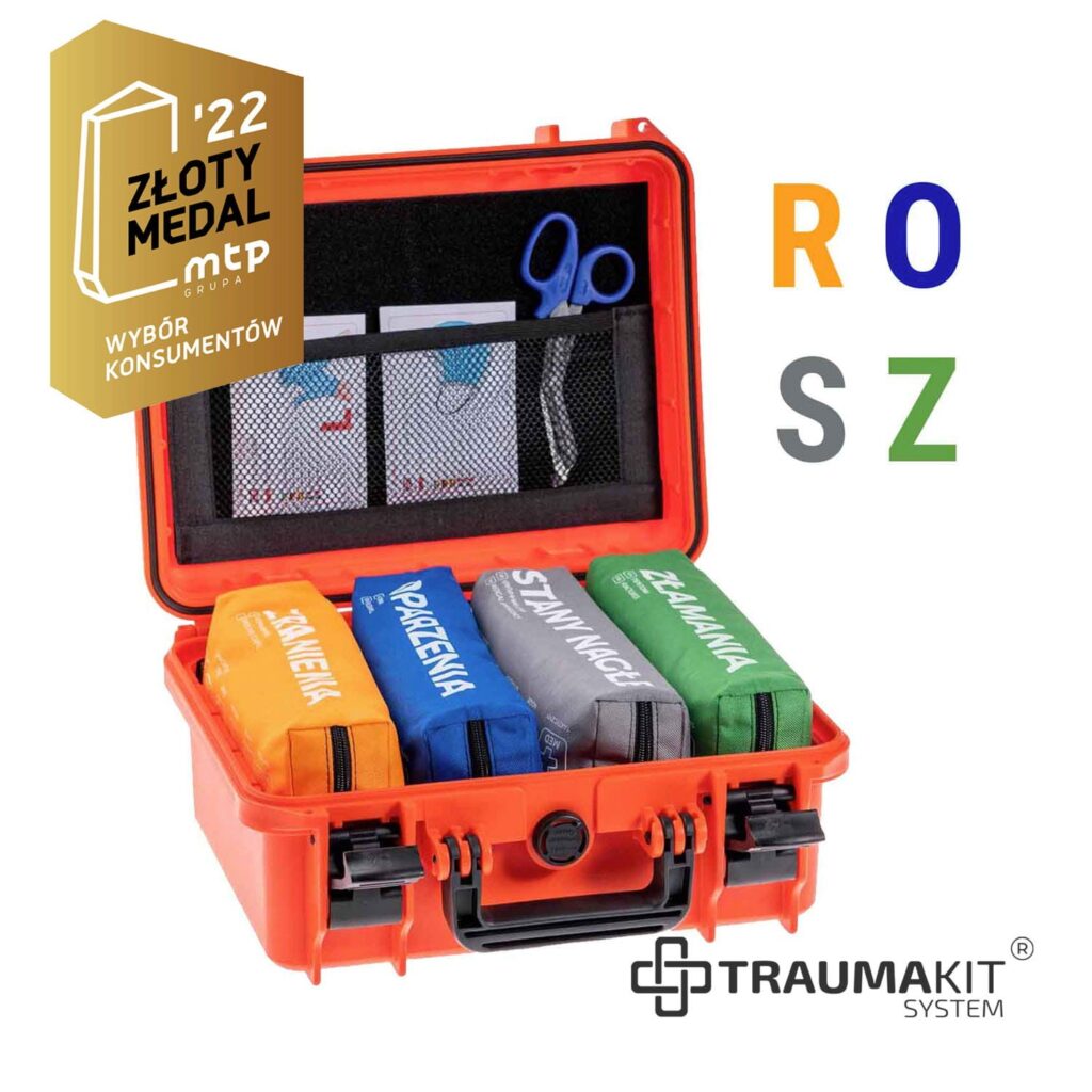 TRAUMA KIT Apteczka Modułowa (ROSZ) Walizka 4
