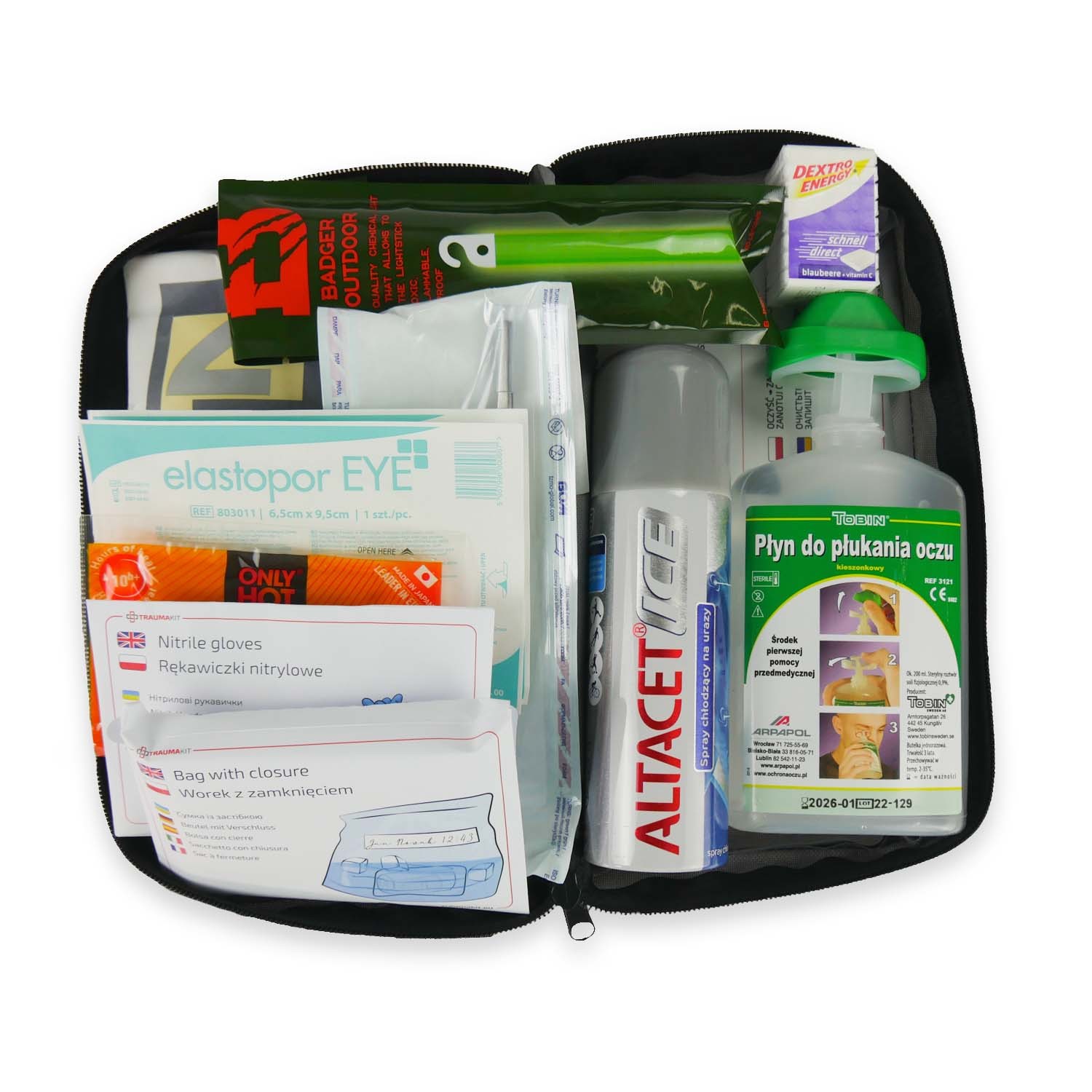 TRAUMA KIT Apteczka Modułowa (S) Stany Nagłe